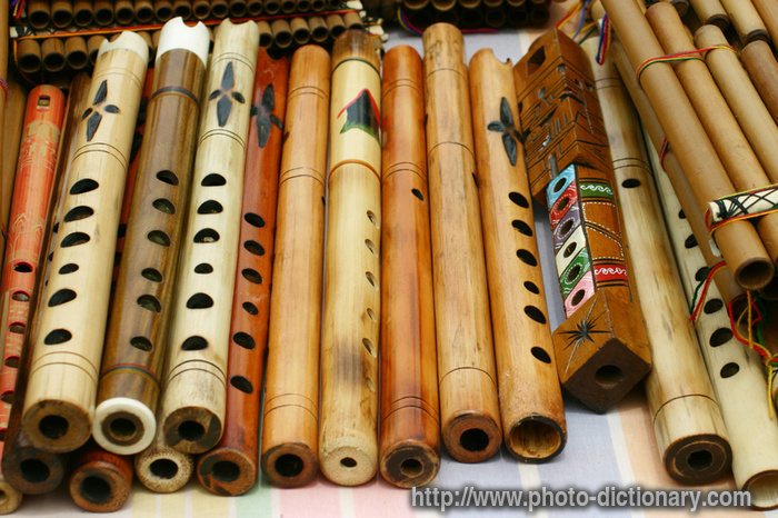 panpipes - photo/picture definition - panpipes word and phrase image