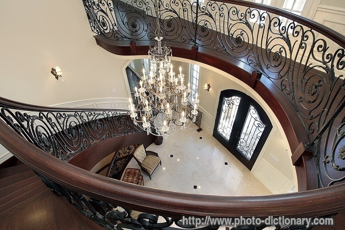 spiral staircase - photo/picture definition - spiral staircase word and phrase image