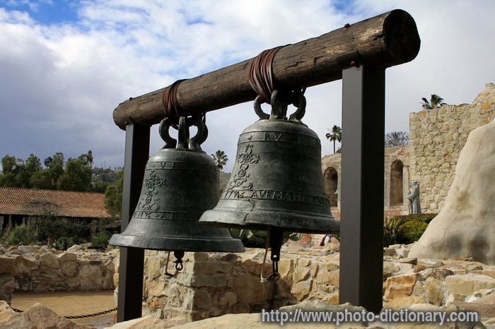 mission bells - photo/picture definition - mission bells word and phrase image