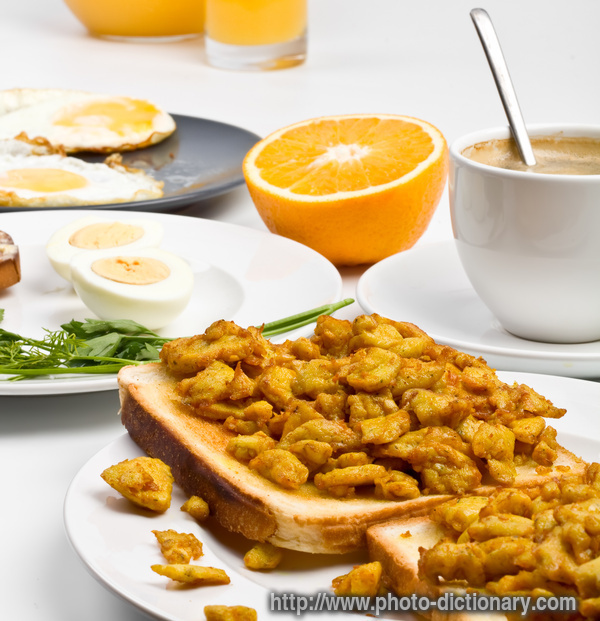 breakfast - photo/picture definition - breakfast word and phrase image