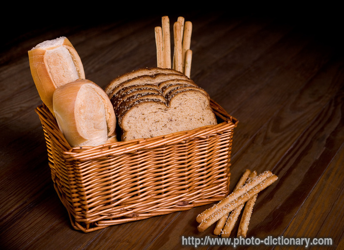 bread basket - photo/picture definition - bread basket word and phrase image