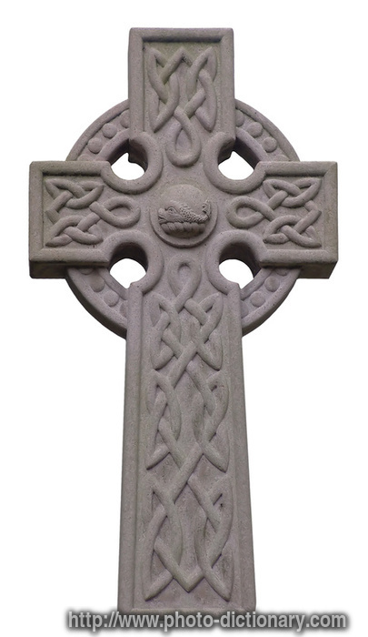 celtic cross - photo/picture definition - celtic cross word and phrase image
