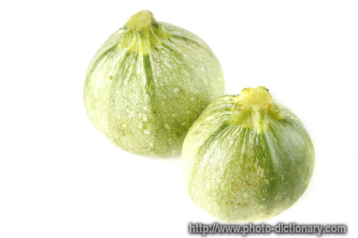 courgettes - photo/picture definition - courgettes word and phrase image