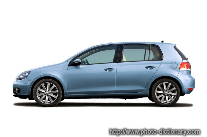 hatchback - photo/picture definition - hatchback word and phrase image