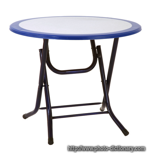 kitchen table - photo/picture definition - kitchen table word and phrase image
