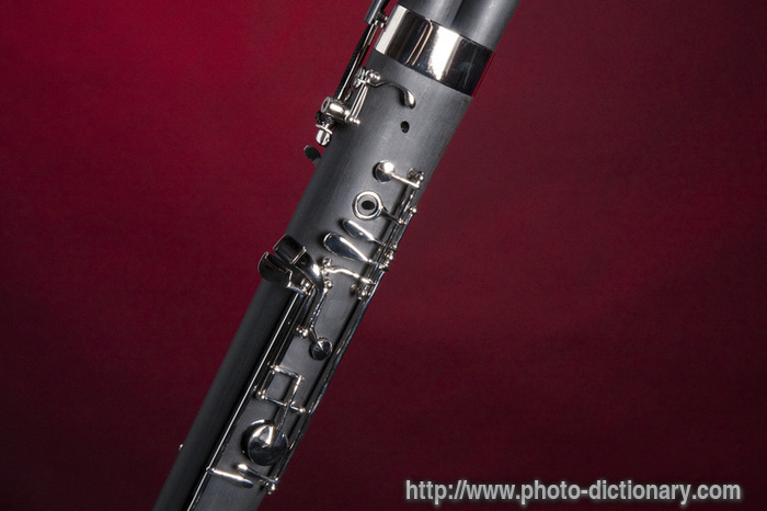 bassoon - photo/picture definition - bassoon word and phrase image