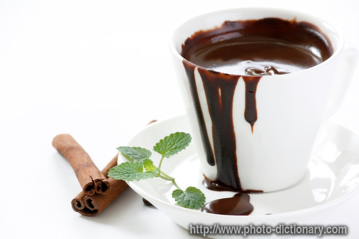 hot chocolate - photo/picture definition - hot chocolate word and phrase image