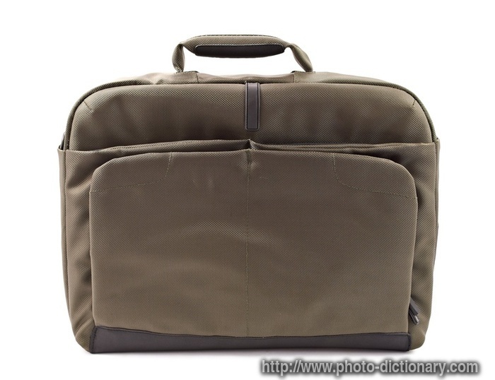 laptop bag - photo/picture definition - laptop bag word and phrase image