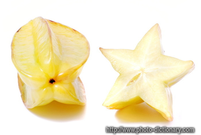carambola - photo/picture definition - carambola word and phrase image