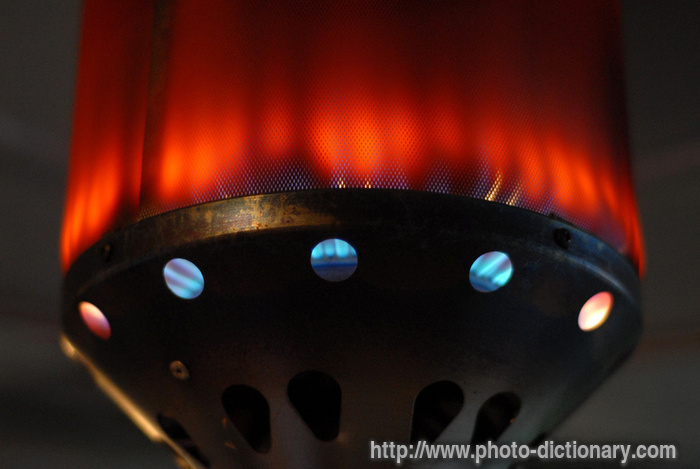 gas heater - photo/picture definition - gas heater word and phrase image