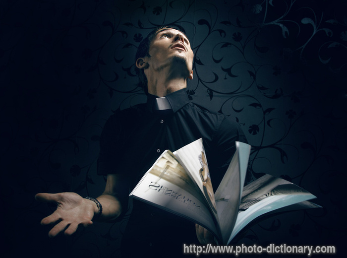 priest - photo/picture definition - priest word and phrase image