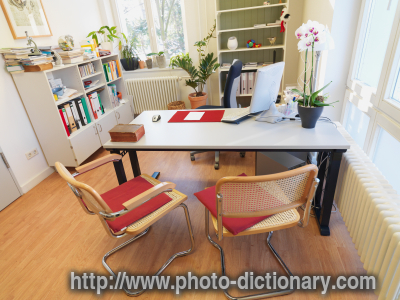 doctors office - photo/picture definition - doctors office word and phrase image