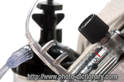 oxygen concentrator - photo/picture definition - oxygen concentrator word and phrase image