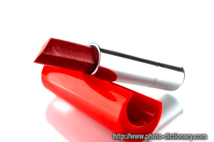 lipstick - photo/picture definition - lipstick word and phrase image