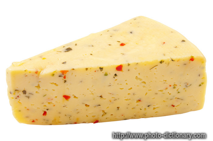 herb cheese - photo/picture definition - herb cheese word and phrase image