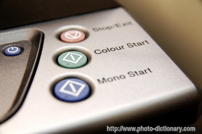 photocopier - photo/picture definition - photocopier word and phrase image