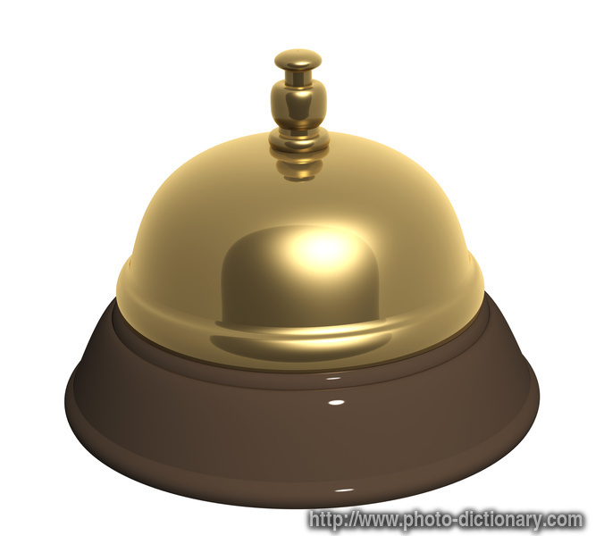 service bell - photo/picture definition - service bell word and phrase image
