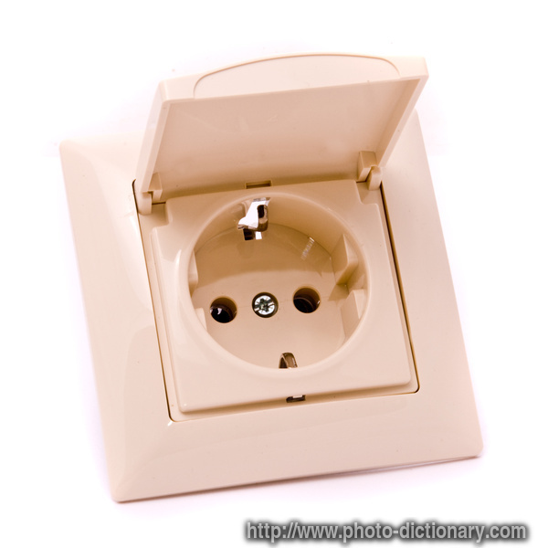 electrical connector - photo/picture definition - electrical connector word and phrase image