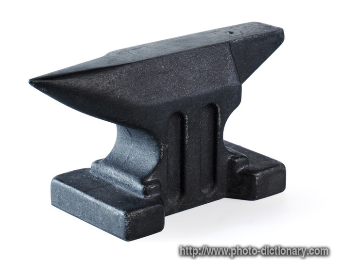 anvil - photo/picture definition - anvil word and phrase image