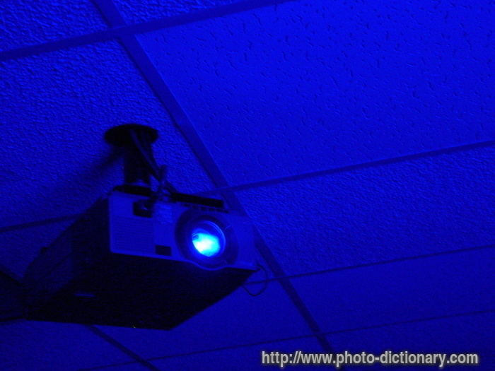 projector - photo/picture definition - projector word and phrase image