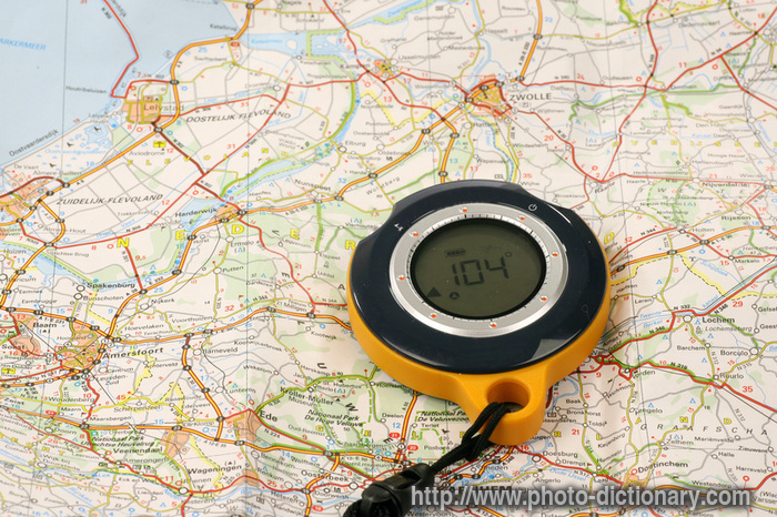 GPS backtracker - photo/picture definition - GPS backtracker word and phrase image