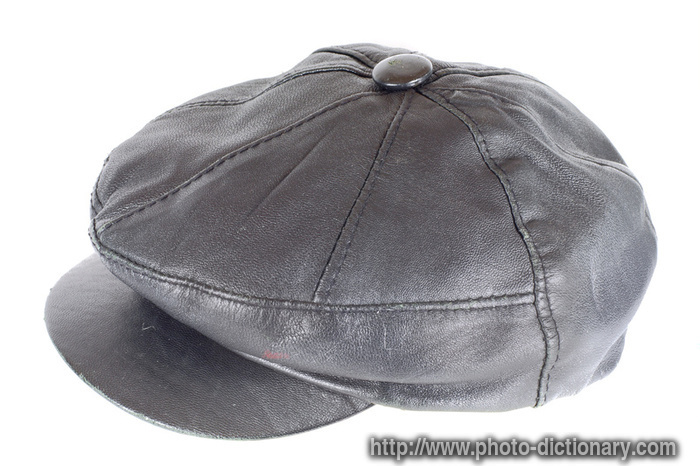 peaked cap - photo/picture definition - peaked cap word and phrase image