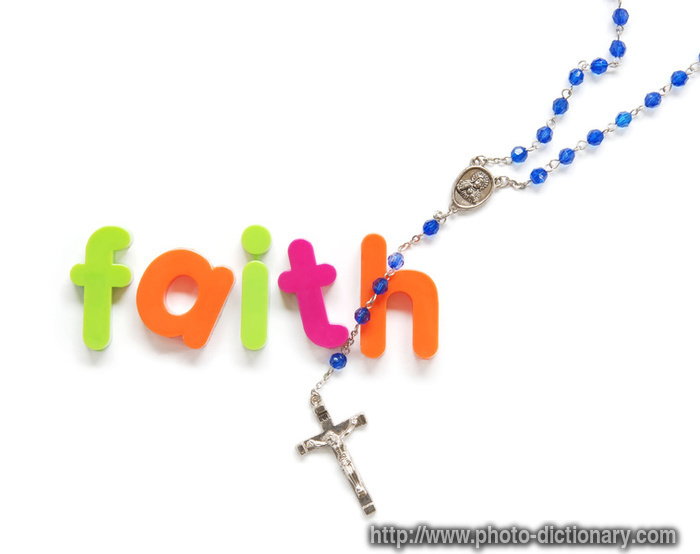 faith - photo/picture definition - faith word and phrase image