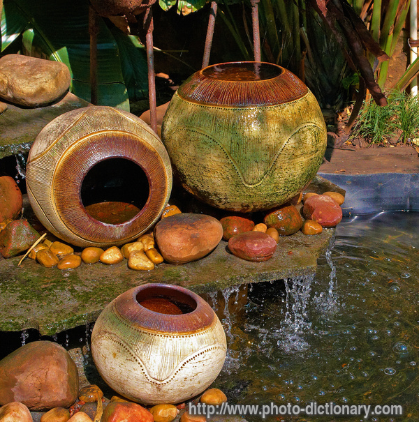 clay pots - photo/picture definition - clay pots word and phrase image