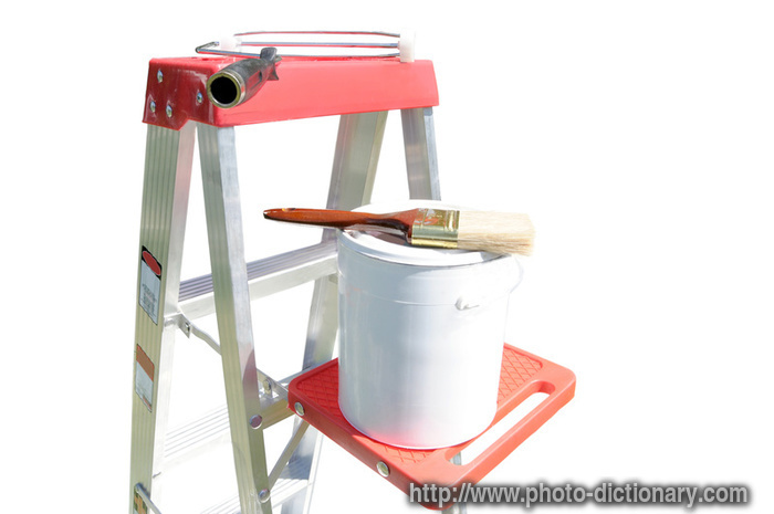 paint equipment - photo/picture definition - paint equipment word and phrase image