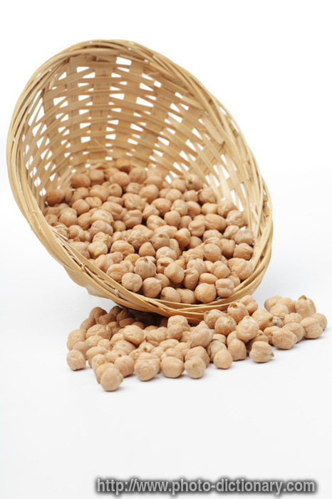 chickpeas - photo/picture definition - chickpeas word and phrase image