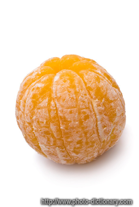 peeled orange