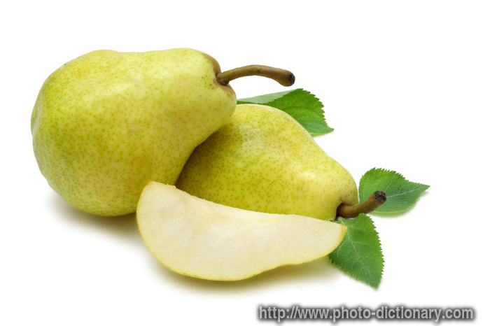 Williams pears - photo/picture definition - Williams pears word and phrase image