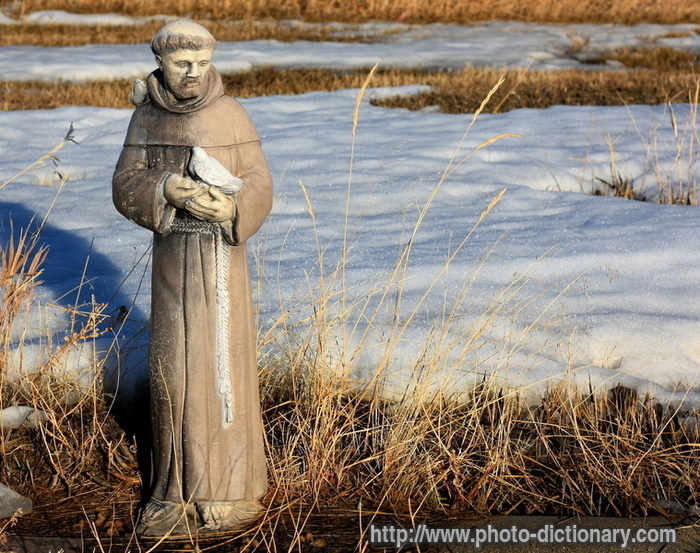 Saint Francis - photo/picture definition - Saint Francis word and phrase image