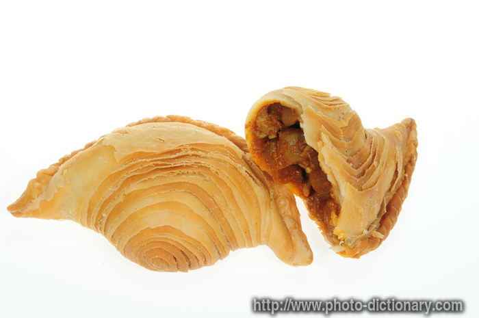 curry puff - photo/picture definition - curry puff word and phrase image