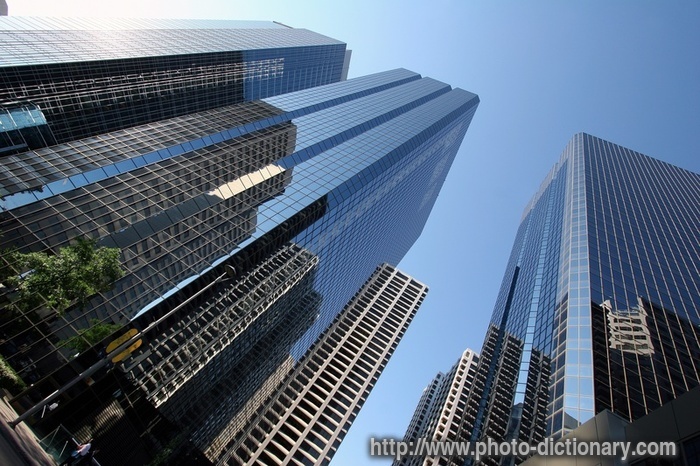 corporate buldings - photo/picture definition - corporate buldings word and phrase image
