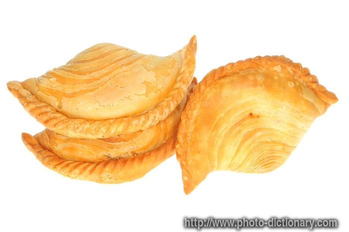 curry puffs - photo/picture definition - curry puffs word and phrase image