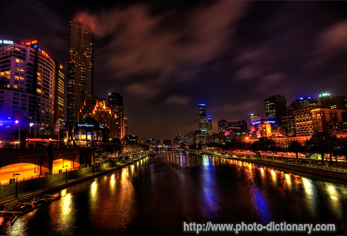 Melbourne - photo/picture definition - Melbourne word and phrase image