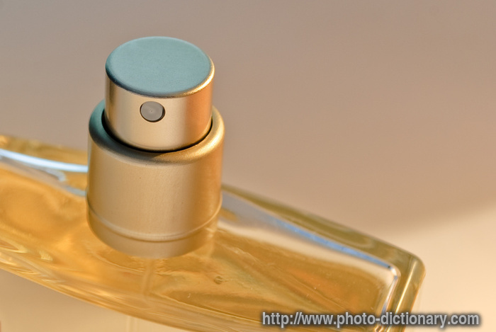 perfume nozzle - photo/picture definition - perfume nozzle word and phrase image