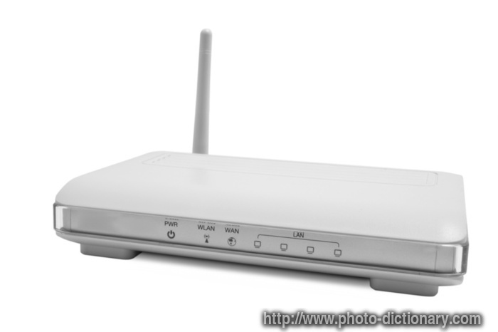 wi fi adapter - photo/picture definition - wi fi adapter word and phrase image