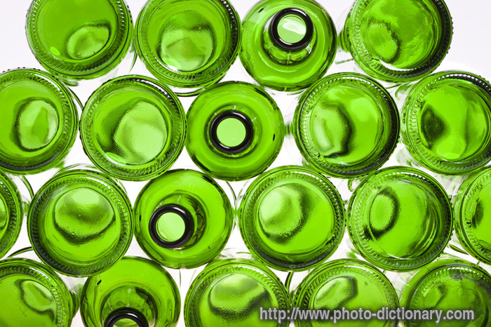 glass bottoms - photo/picture definition - glass bottoms word and phrase image