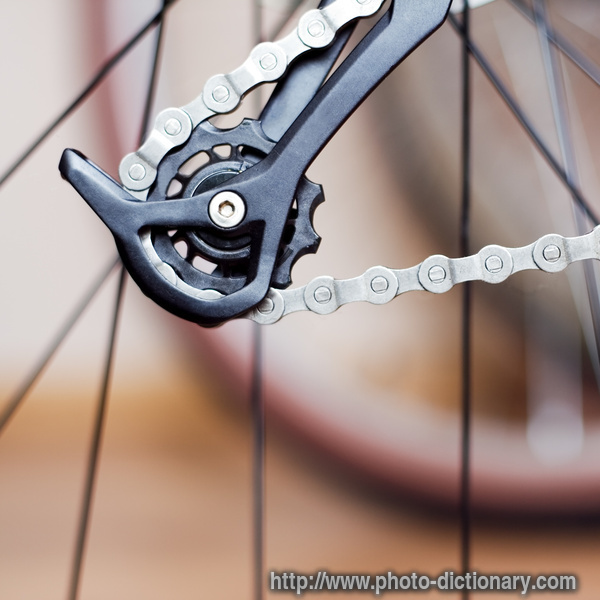 bike gear - photo/picture definition - bike gear word and phrase image