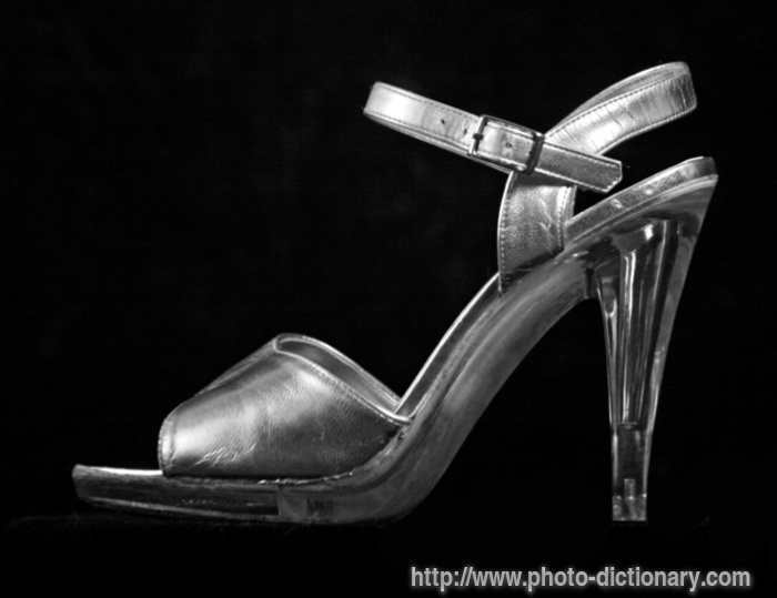 high heel - photo/picture definition - high heel word and phrase image