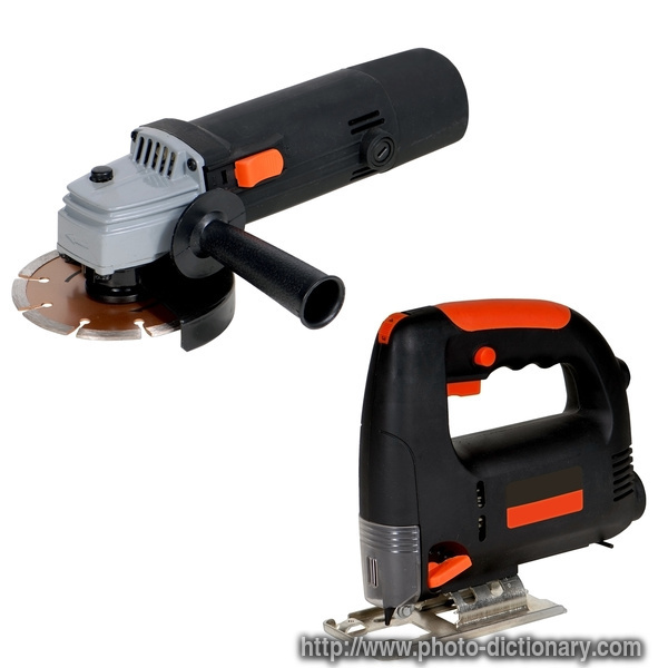 angle grinder - photo/picture definition - angle grinder word and phrase image