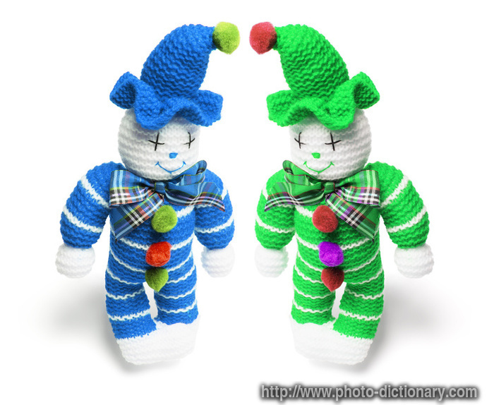 woolen toys - photo/picture definition - woolen toys word and phrase image