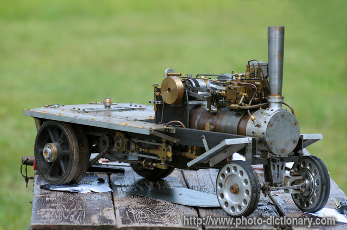 steam truck model - photo/picture definition - steam truck model word and phrase image