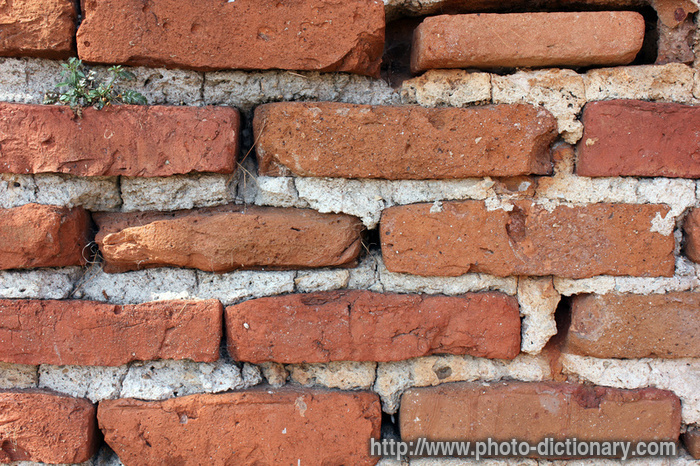 masonry brick - photo/picture definition - masonry brick word and phrase image