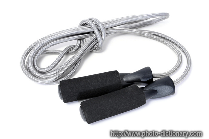 jump rope - photo/picture definition - jump rope word and phrase image