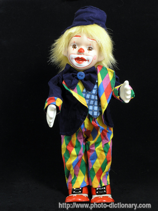 clown - photo/picture definition - clown word and phrase image