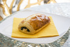 chocolate croissant - photo/picture definition - chocolate croissant word and phrase image