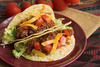 Mexican tacos - photo/picture definition - Mexican tacos word and phrase image